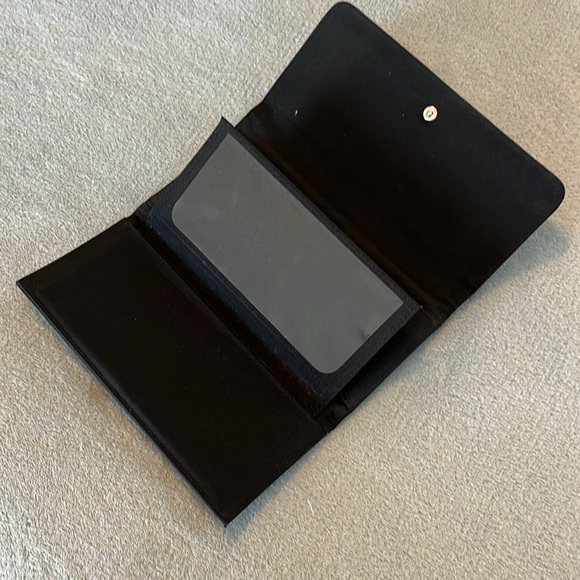 Black Wallet with Orange Pawprints - Picture 6 of 6